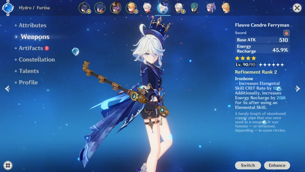 Need Genshin Impact Furina’s best build? This guide has top teams, optimal weapons, artifact sets & stats to maximize her hydro support/sub-DPS potential!